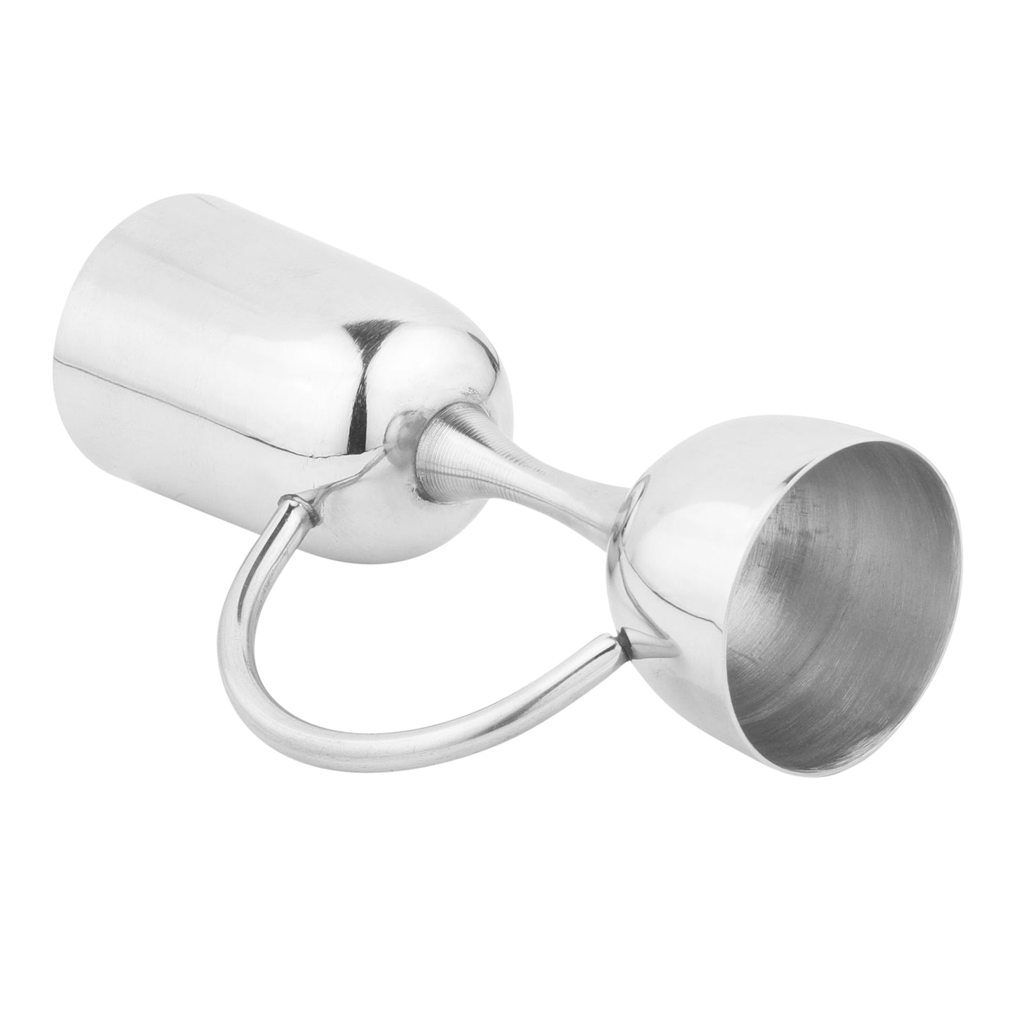Anything & Everything Stainless Steel Premium Peg Measures 30/60 ml with Handle